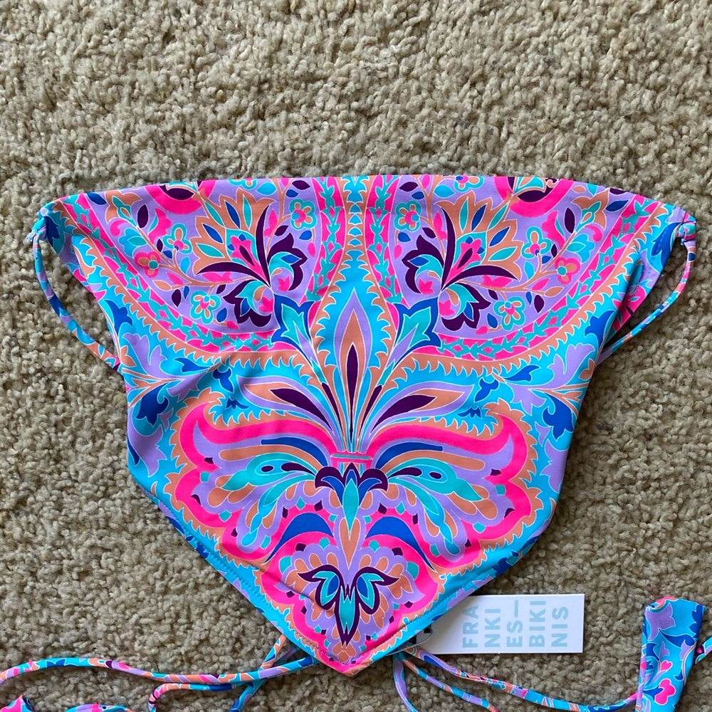 Frankie's Bikinis Scarf Top